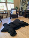 LAMBZY Faux Sheepskin Super Soft Hypoallergenic Silky Shag Bear Rug for Living Room, Kids Room, Sofa - lambzydecor.com