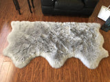 Luxury Faux Sheepskin Shaggy Silky Plush Carpet - Hypoallergenic, Free Shape Rug - lambzydecor.com