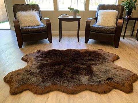 LAMBZY Faux Sheepskin Super Soft Hypoallergenic Silky Shag Rug for Living Room, Kids Room, Sofa - lambzydecor.com