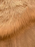 LAMBZY Faux Sheepskin Super Soft Hypoallergenic Silky Round Shag Rug for Living & Kids Room, Sofa - lambzydecor.com