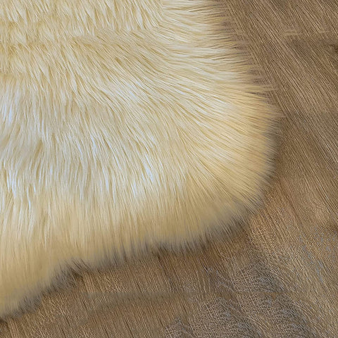 LAMBZY High Pile Super Fluffy Soft Faux Sheepskin Rug, Classic Sheepskin Super Soft to Touch Rug - lambzydecor.com