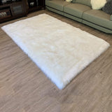 LAMBZY High Pile Super Fluffy Soft Faux Sheepskin Rug, Classic Sheepskin Super Soft to Touch Rug - lambzydecor.com