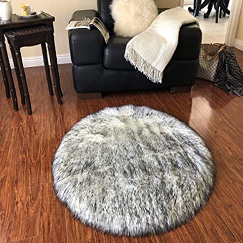 LAMBZY Faux Sheepskin Super Soft Hypoallergenic Rug Plush Fur - lambzydecor.com