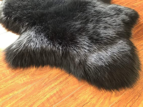 Luxury Faux Sheepskin Shaggy Silky Plush Carpet - Hypoallergenic, Free Shape Rug - lambzydecor.com