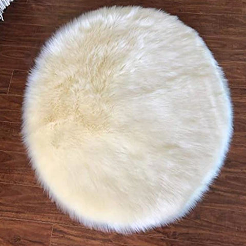 LAMBZY Faux Sheepskin Super Soft Hypoallergenic Rug Plush Fur - lambzydecor.com