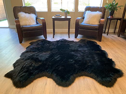 LAMBZY Faux Sheepskin Super Soft Hypoallergenic Silky Shag Rug for Living Room, Kids Room, Sofa - lambzydecor.com