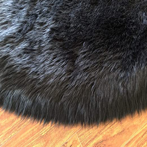 LAMBZY Faux Sheepskin Super Soft Hypoallergenic Rug Plush Fur - lambzydecor.com