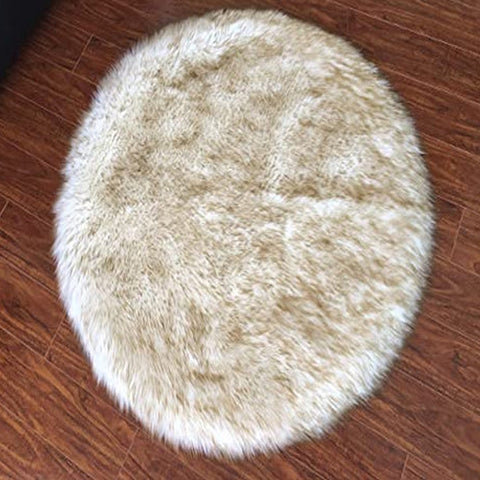 LAMBZY Faux Sheepskin Super Soft Hypoallergenic Rug Plush Fur - lambzydecor.com