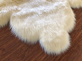 LAMBZY Faux Sheepskin Super Soft Hypoallergenic Silky Shag Bear Rug for Living Room, Kids Room, Sofa - lambzydecor.com