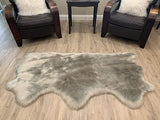 LAMBZY Faux Sheepskin Super Soft Hypoallergenic Silky Shag Rug for Living Room, Kids Room, Sofa - lambzydecor.com