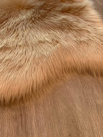 LAMBZY Faux Sheepskin Super Soft Hypoallergenic Silky Round Shag Rug for Living & Kids Room, Sofa - lambzydecor.com