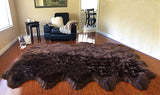 Luxury Faux Sheepskin Shaggy Silky Plush Carpet - Hypoallergenic, Free Shape Rug - lambzydecor.com