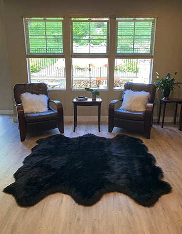 LAMBZY Faux Sheepskin Super Soft Hypoallergenic Silky Shag Rug for Living Room, Kids Room, Sofa - lambzydecor.com