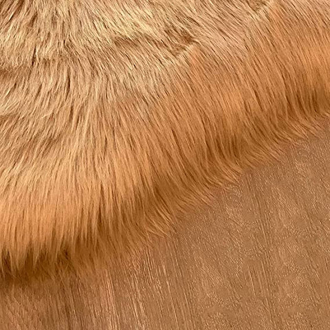 Luxury Faux Sheepskin Fur Rug, Fluffy Area Rug, Non-Slip Home Décor Accent - lambzydecor.com