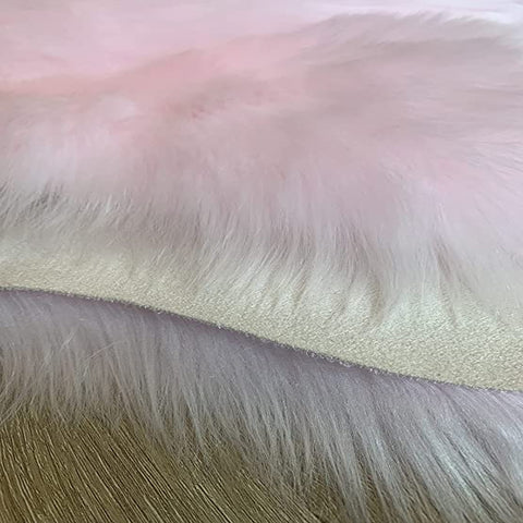LAMBZY Faux Sheepskin Super Soft Hypoallergenic Heart Shaped Shag Rug for Living Room, Kids Room, Sofa - lambzydecor.com
