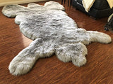 LAMBZY Faux Sheepskin Super Soft Hypoallergenic Silky Shag Bear Rug for Living Room, Kids Room, Sofa - lambzydecor.com