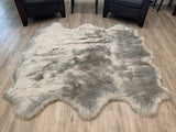 LAMBZY Faux Sheepskin Super Soft Hypoallergenic Silky Shag Rug for Living Room, Kids Room, Sofa - lambzydecor.com