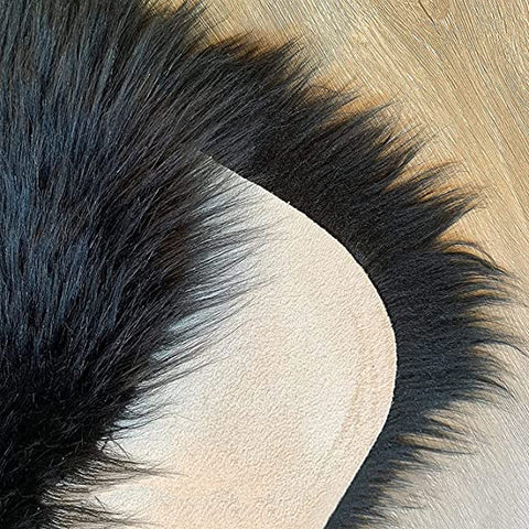 Luxury Faux Sheepskin Fur Rug, Fluffy Area Rug, Non-Slip Home Décor Accent - lambzydecor.com