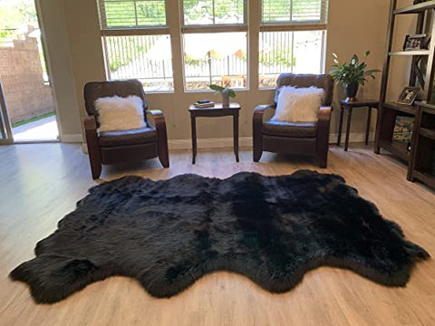 LAMBZY Faux Sheepskin Super Soft Hypoallergenic Silky Shag Rug for Living Room, Kids Room, Sofa - lambzydecor.com