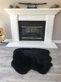 LAMBZY Genuine Sheepskin Silky Area Rug - Thick Strong Bottom Texture Stain Resistant Area Rug - lambzydecor.com