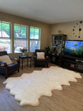 LAMBZY Faux Sheepskin Super Soft Hypoallergenic Silky Shag Rug for Living Room, Kids Room, Sofa - lambzydecor.com