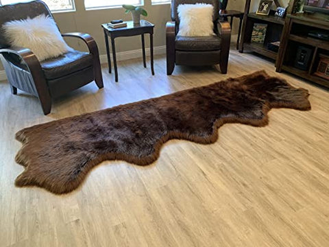 LAMBZY Faux Sheepskin Super Soft Hypoallergenic Silky Shag Rug for Living Room, Kids Room, Sofa - lambzydecor.com