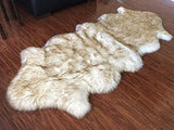 Luxury Faux Sheepskin Shaggy Silky Plush Carpet - Hypoallergenic, Free Shape Rug - lambzydecor.com