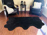 LAMBZY Genuine Sheepskin Silky Area Rug - Thick Strong Bottom Texture Stain Resistant Area Rug - lambzydecor.com