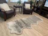 LAMBZY Faux Sheepskin Super Soft Hypoallergenic Silky Shag Rug for Living Room, Kids Room, Sofa - lambzydecor.com