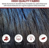 Luxury Faux Sheepskin Fur Rug, Fluffy Area Rug, Non-Slip Home Décor Accent - lambzydecor.com