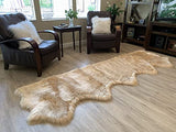 LAMBZY Faux Sheepskin Super Soft Hypoallergenic Silky Shag Rug for Living Room, Kids Room, Sofa - lambzydecor.com