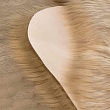Luxury Faux Sheepskin Fur Rug, Fluffy Area Rug, Non-Slip Home Décor Accent - lambzydecor.com
