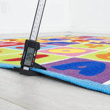 Colorful Kids Educational Rug for Playroom and Classroom - Learn and Play - lambzydecor.com