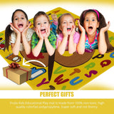 Colorful Kids Educational Rug for Playroom and Classroom - Learn and Play - lambzydecor.com