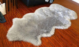 Luxury Faux Sheepskin Shaggy Silky Plush Carpet - Hypoallergenic, Free Shape Rug - lambzydecor.com