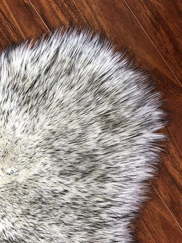 Luxury Faux Sheepskin Shaggy Silky Plush Carpet - Hypoallergenic, Free Shape Rug - lambzydecor.com
