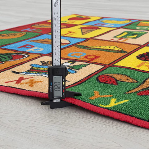 Colorful Kids Educational Rug for Playroom and Classroom - Learn and Play - lambzydecor.com