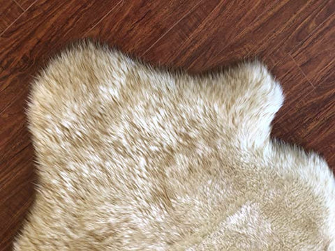 Luxury Faux Sheepskin Shaggy Silky Plush Carpet - Hypoallergenic, Free Shape Rug - lambzydecor.com