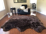 Luxury Faux Sheepskin Shaggy Silky Plush Carpet - Hypoallergenic, Free Shape Rug - lambzydecor.com