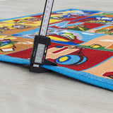 Colorful Kids Educational Rug for Playroom and Classroom - Learn and Play - lambzydecor.com