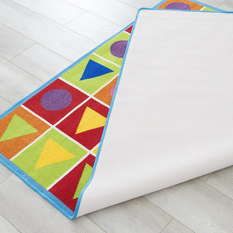 Colorful Kids Educational Rug for Playroom and Classroom - Learn and Play - lambzydecor.com