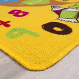 Colorful Kids Educational Rug for Playroom and Classroom - Learn and Play - lambzydecor.com