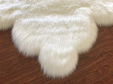 LAMBZY Faux Sheepskin Super Soft Hypoallergenic Silky Shag Bear Rug for Living Room, Kids Room, Sofa - lambzydecor.com