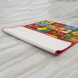 Colorful Kids Educational Rug for Playroom and Classroom - Learn and Play - lambzydecor.com