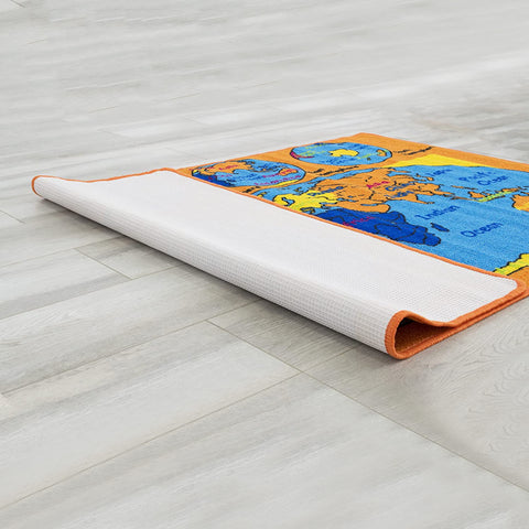 Colorful Kids Educational Rug for Playroom and Classroom - Learn and Play - lambzydecor.com