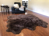 Luxury Faux Sheepskin Shaggy Silky Plush Carpet - Hypoallergenic, Free Shape Rug - lambzydecor.com