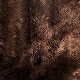 Plush and Premium Faux Sheepskin Shag Rug - Lena Collection, Square Area Rug - lambzydecor.com