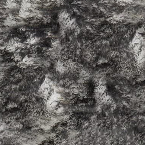Plush and Premium Faux Sheepskin Shag Rug - Lena Collection, Square Area Rug - lambzydecor.com