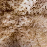 Plush and Premium Faux Sheepskin Shag Rug - Lena Collection, Square Area Rug - lambzydecor.com