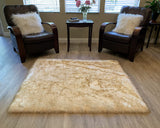 LAMBZY Faux Sheepskin Super Soft Hypoallergenic Silky Square Shag Rug for Living Room, Kids Room. - lambzydecor.com